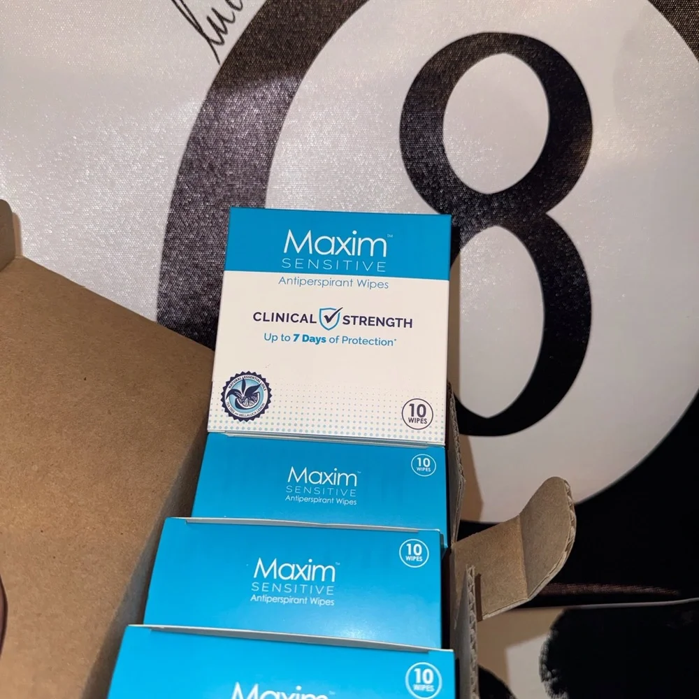 Maxim Sensitive Antiperspirant Wipes set of 4